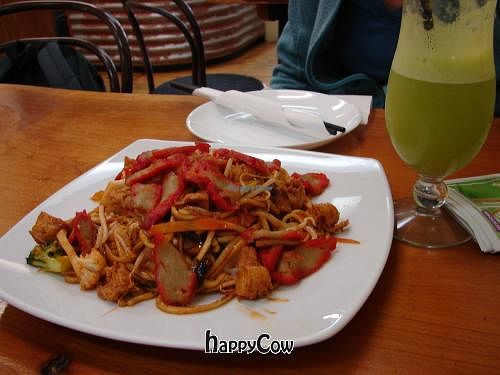 amazing lunch - delicious smoothie! at Aunty Mena's in Wellington