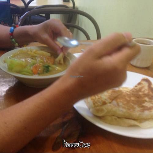 chanai roti at Aunty Mena's in Wellington