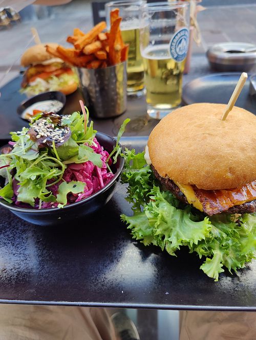 Mr. Bean Burger at Pascals BBQ'n'More in Schwaz