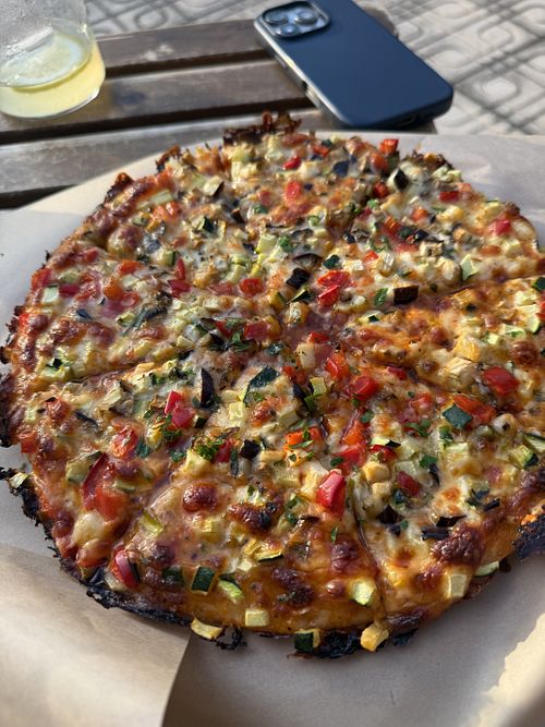 Vegetarian  at L'ou de Colom in Mallorca