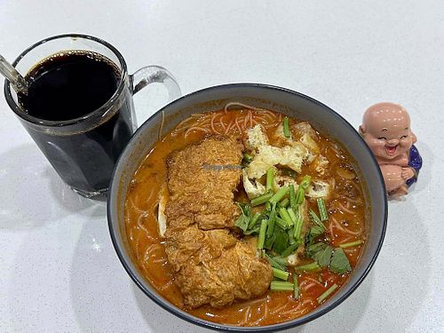 Mee Siam. Photo by Mr Henry Lau aka Mr Purple.  at Jia You Vegetarian - 泇佑素食 in East Singapore