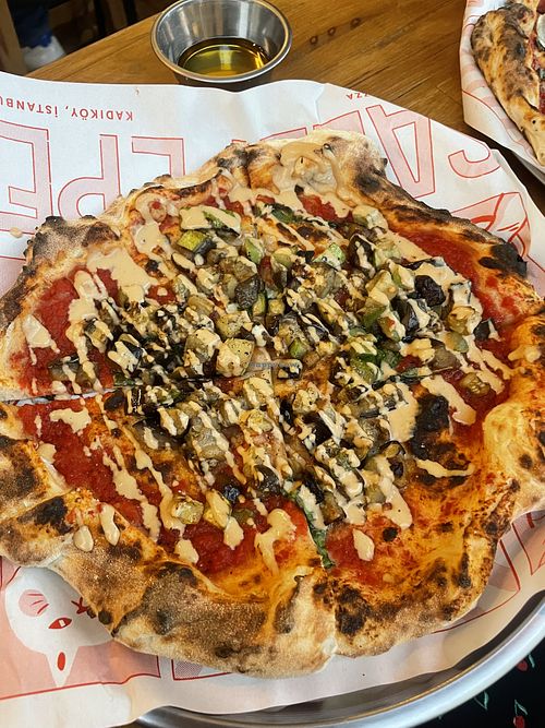   at Salepepe Tokyo Style Pizza in Istanbul