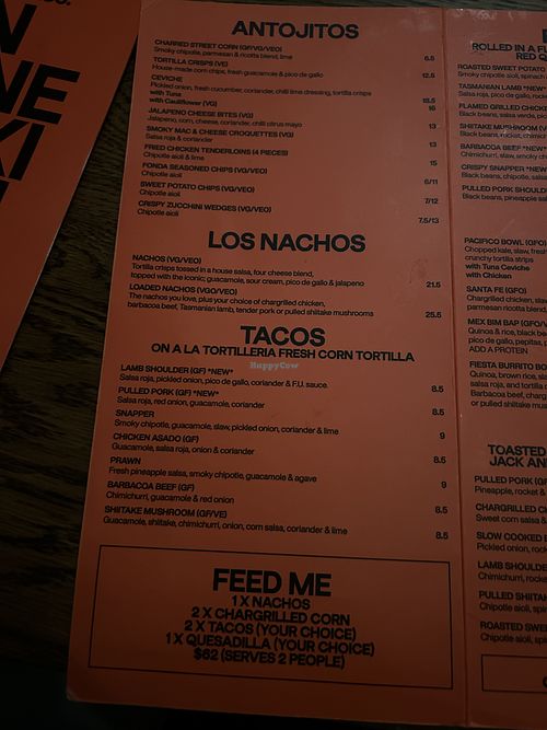   at Fonda in Surry Hills