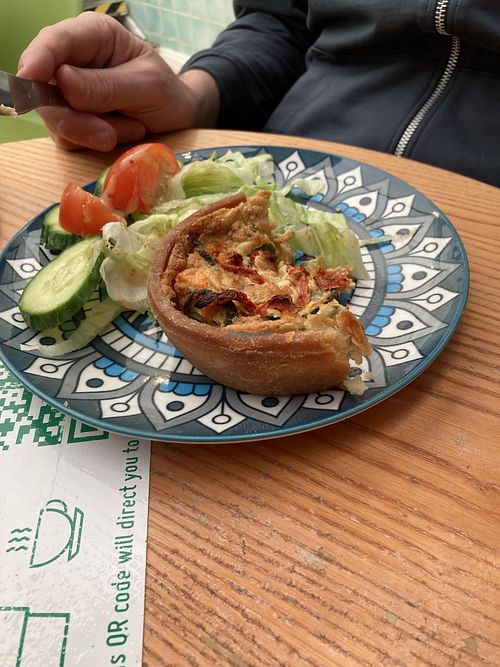 Quiche  at Munchies in Aldeburgh