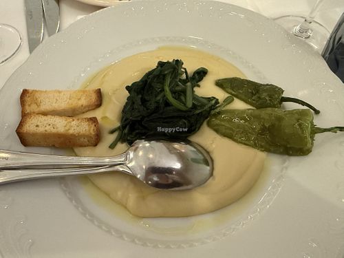 fava bean spread  at Osteria del Tempo Perso in Ostuni