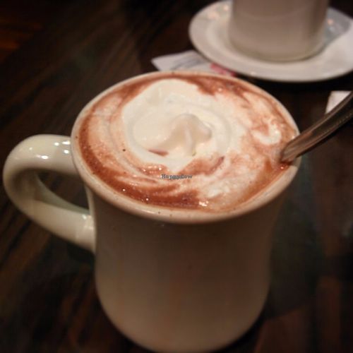 Chai Latte at The Chicago Diner - Logan Square in Chicago