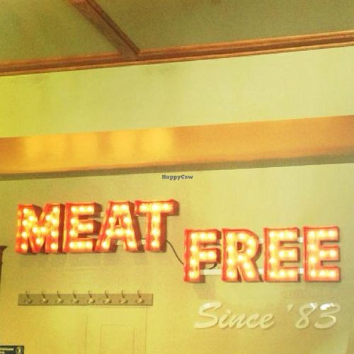 Meat Free Since '83 at The Chicago Diner - Logan Square in Chicago