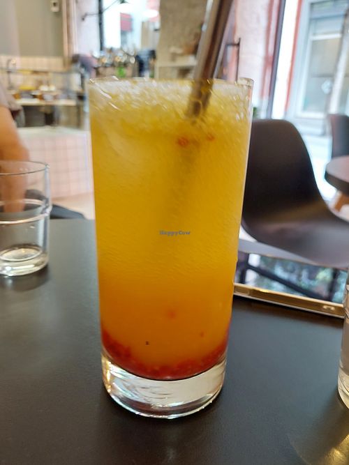 Cold drink at Dale Café  in Madrid