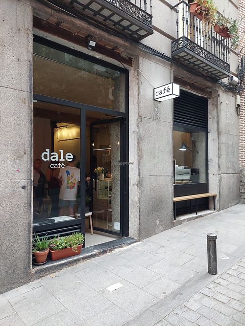 Exterior at Dale Café  in Madrid