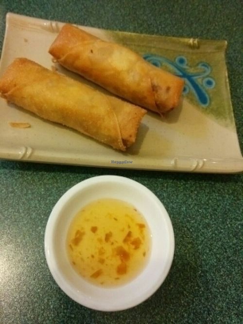 vegetable spring rolls at Splendid Essence in Charlottetown