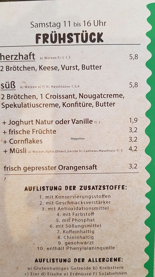 breakfast on saturday  at Savory in Frankfurt