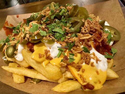 chilli cheese fries #Veganuary at Frittenwerk - Brunnenstraße in Berlin