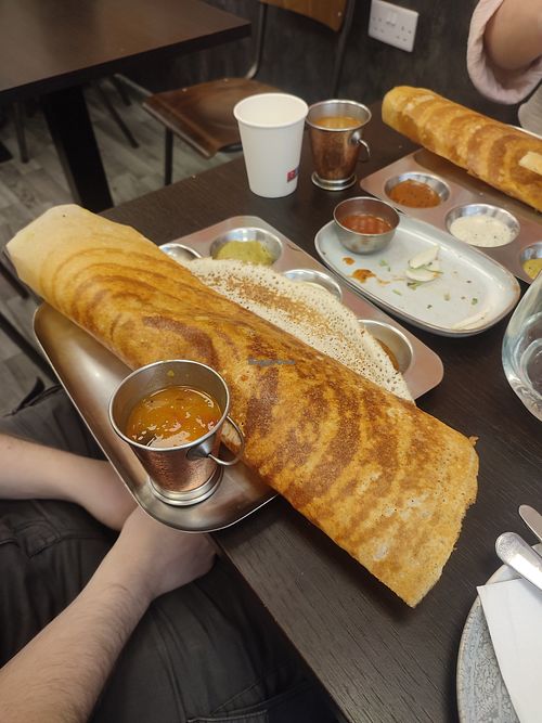Masala dosa at Madhras Dosa in Glasgow