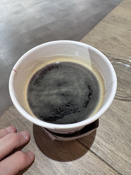 Coffee  at EDI - Prêt A Manger in Edinburgh