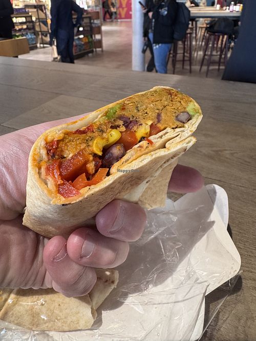 Falafel wrap   at EDI - Prêt A Manger in Edinburgh