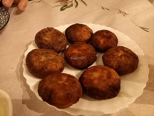 Vegetable balls at To Paradosiako Kafeneio  in Euboea