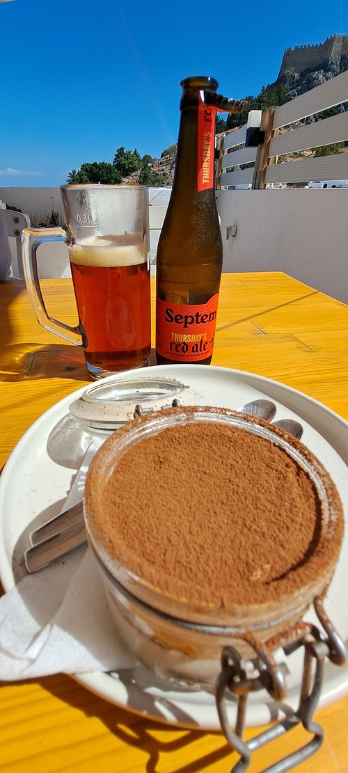 Tiramisu at T Veg  in Rhodes