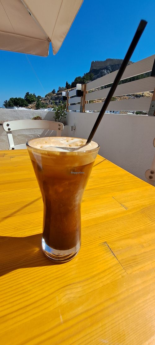 Freedo cappuccino at T Veg  in Rhodes