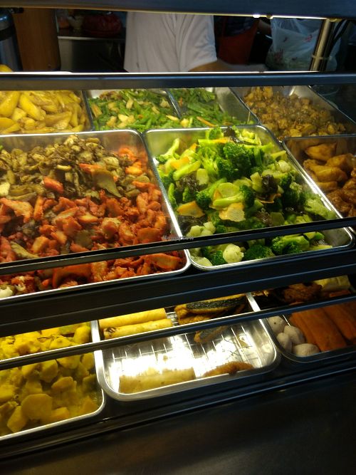 Choice at Hong Yi Vegetarian 弘一斋 in Central Singapore