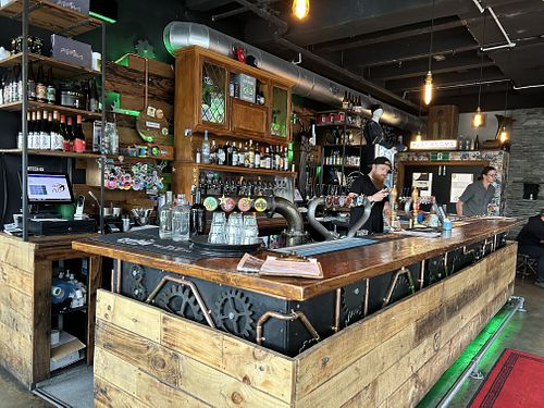Bar area   at Smiths Craft Beer House in Queenstown
