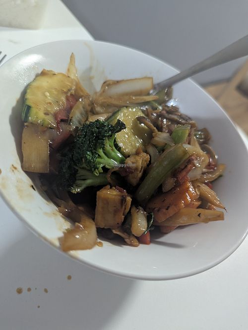 Basil tofu at Thai on Ipswich in Ipswich