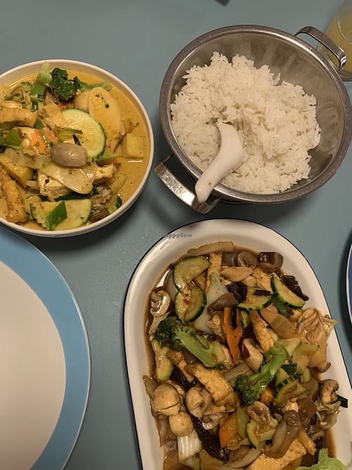 vegan Mango Curry, Tofu Dream  at KimLinh in Regensburg