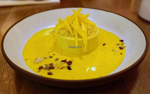ras malai cheesecake at Mallow - Canary Wharf in East London