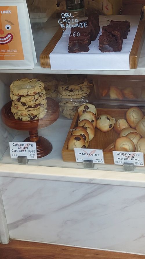 Some sweet treats at TheDorkyFrench Vegan Bakery in Glasgow