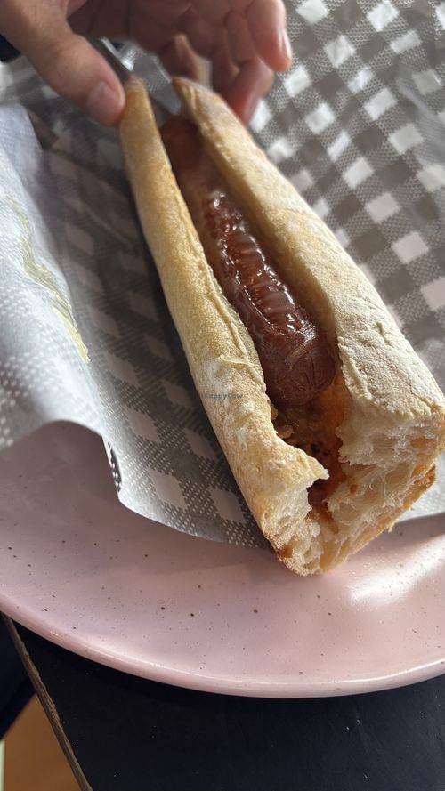 Chilli dog  at Mister Nice Guy's Bakeshop in Ascot Vale
