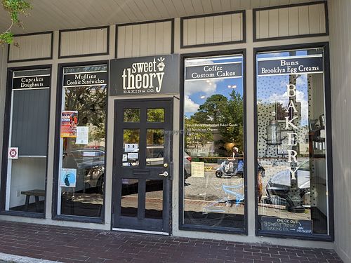 Entrance at Sweet Theory Baking Co. in Jacksonville