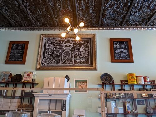 Decor at Sweet Theory Baking Co. in Jacksonville