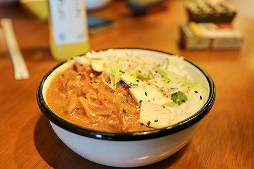 kimchi & tofu stew at Wild & The Moon in Doha