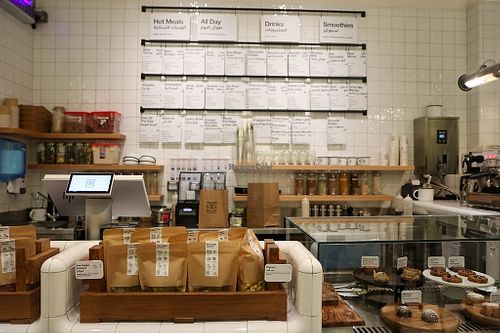 interior at Wild & The Moon in Doha