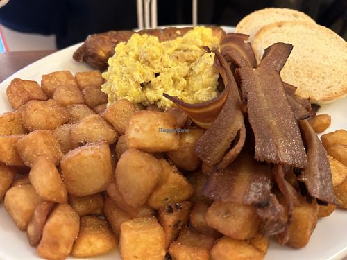 American combo breakfast  at Dimpsy's Diner in Plymouth