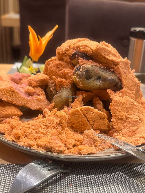  at El Museo de la Papa Restaurant in Aguas Calientes