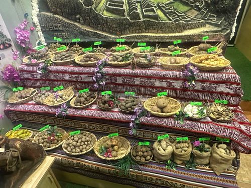  at El Museo de la Papa Restaurant in Aguas Calientes