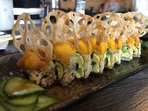 Pumpkin roll  at Rice in Manhattan Beach
