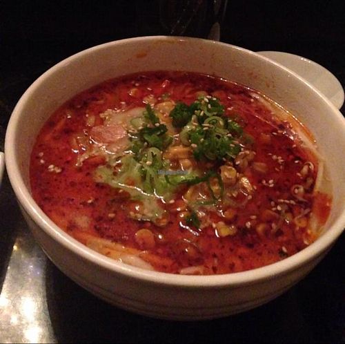 spicy vegan ramen is pretty solid at Rice in Manhattan Beach