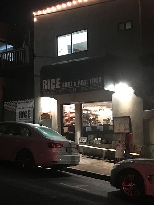 Front of restaurant  at Rice in Manhattan Beach