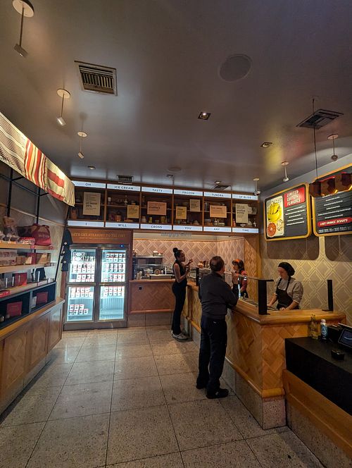 Interior at Salt & Straw in Manhattan Beach