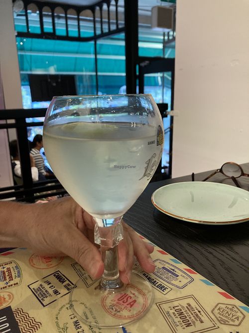 Fresh lime soda  at Kailash Parbat in Amsterdam