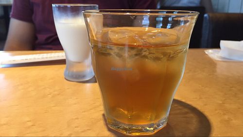 aperitif and tea 1 at Tofu Cafe Fujino in Kyoto