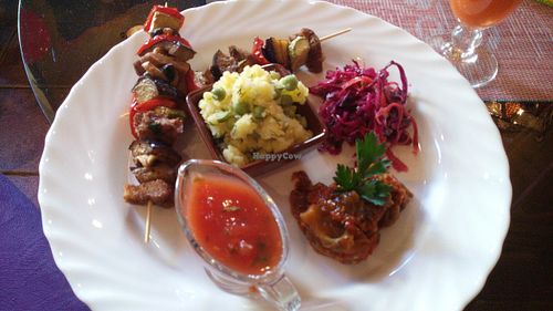 margarita plate at Coffeehouse Frida in St Petersburg