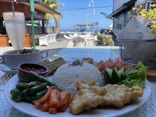 Nasi Campur Vegan  at La Cabaña in Kuta