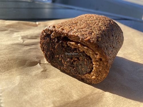 Vegan gluten-free fig newton  #Veganuary at Four Cafe in Los Angeles