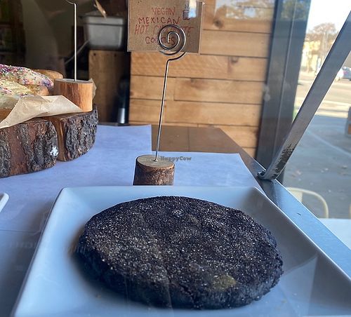 Vegan Mexican hot chocolate cookie  #Veganuary at Four Cafe in Los Angeles