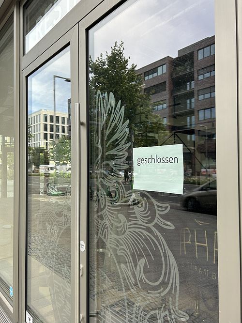 Clearly labelled as "closed“. Unclear whether it is permanently or not   at PHP Restaurant Berlin in Berlin