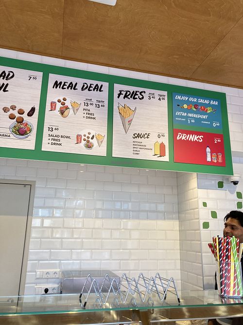   at Maoz in Amstelveen