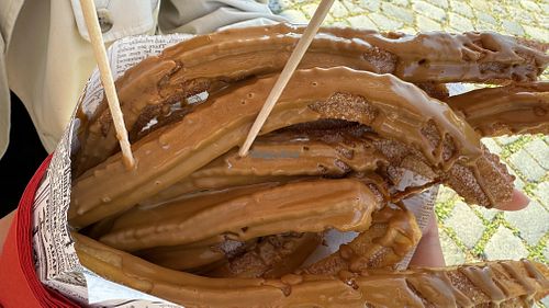   at Carlo's Churros - Food Stand in Nuremberg