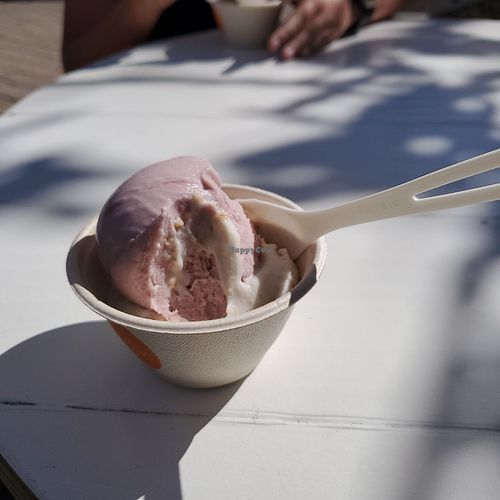 Strawberry Milk at Frankie & Jo's in Larkspur